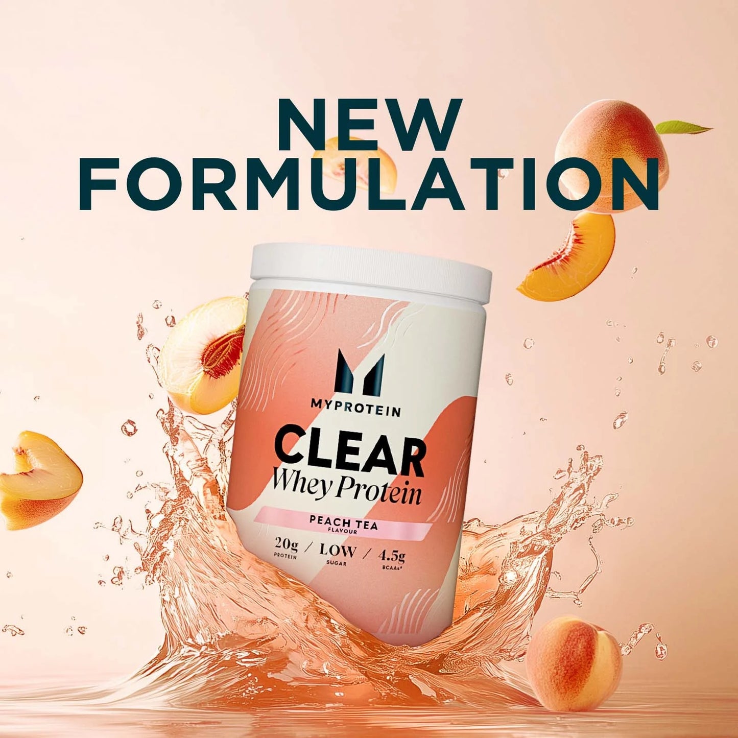 Myprotein Clear Whey Protein Peach Tea 35 servings