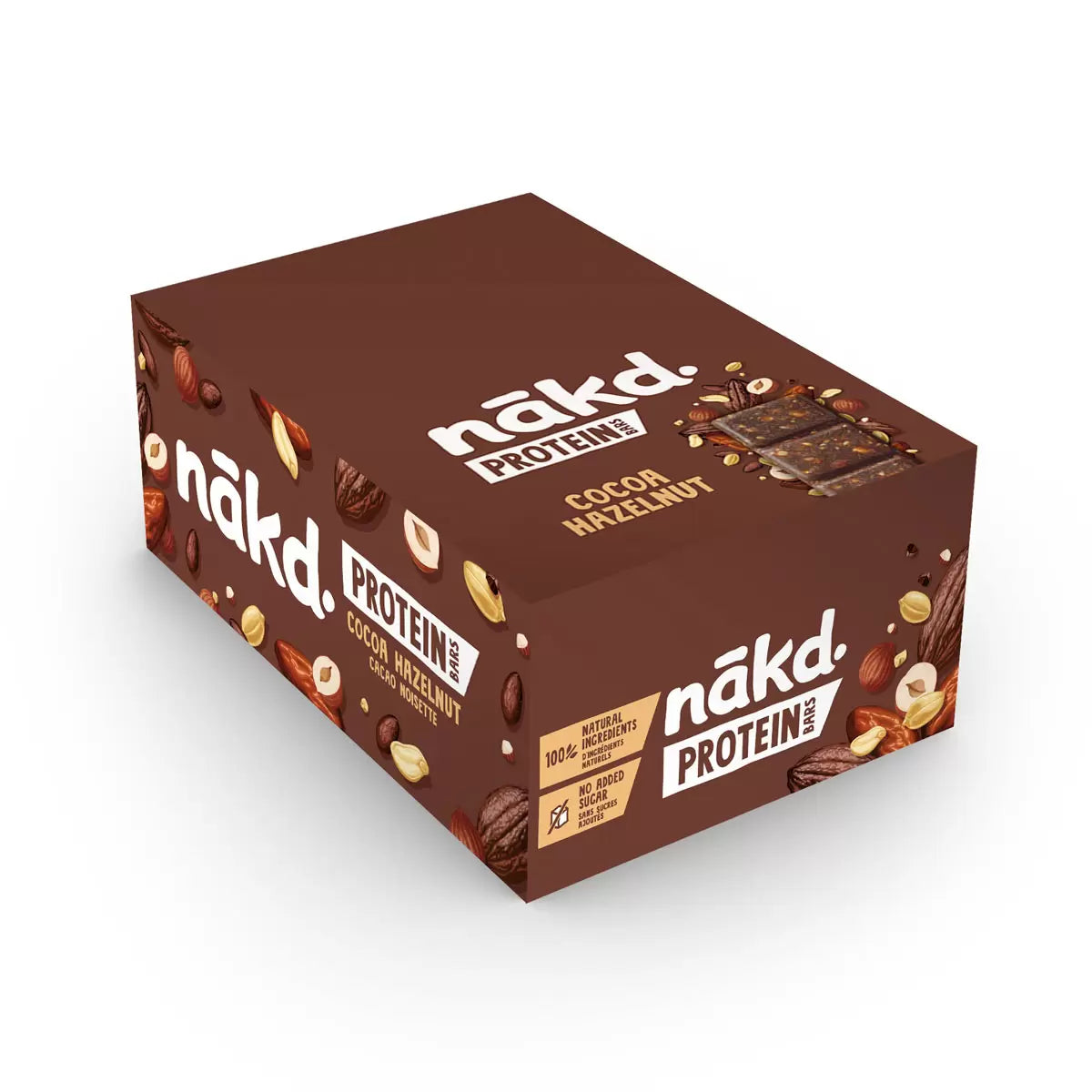 Nakd Protein Cocoa Hazelnut 16 x 45g