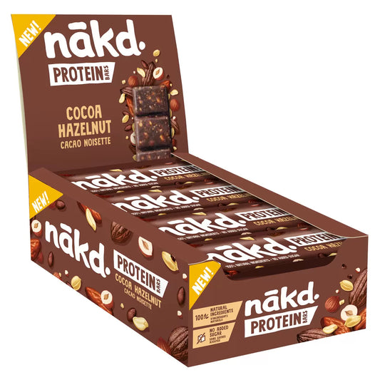 Nakd Protein Cocoa Hazelnut 16 x 45g