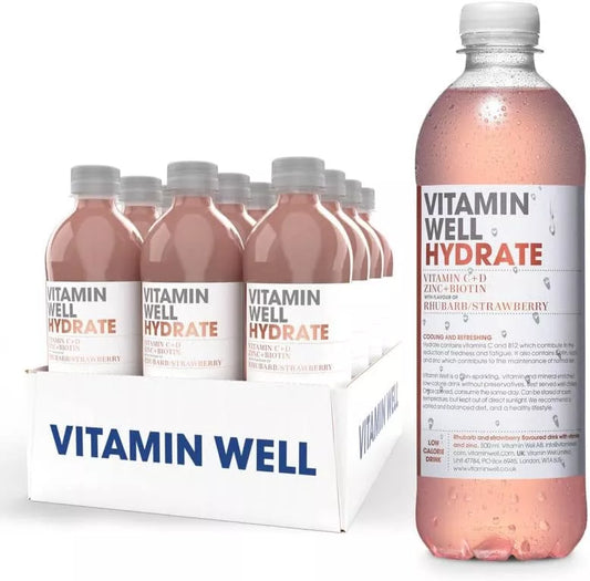 Vitamin Well - Hydrate - 12 Pack