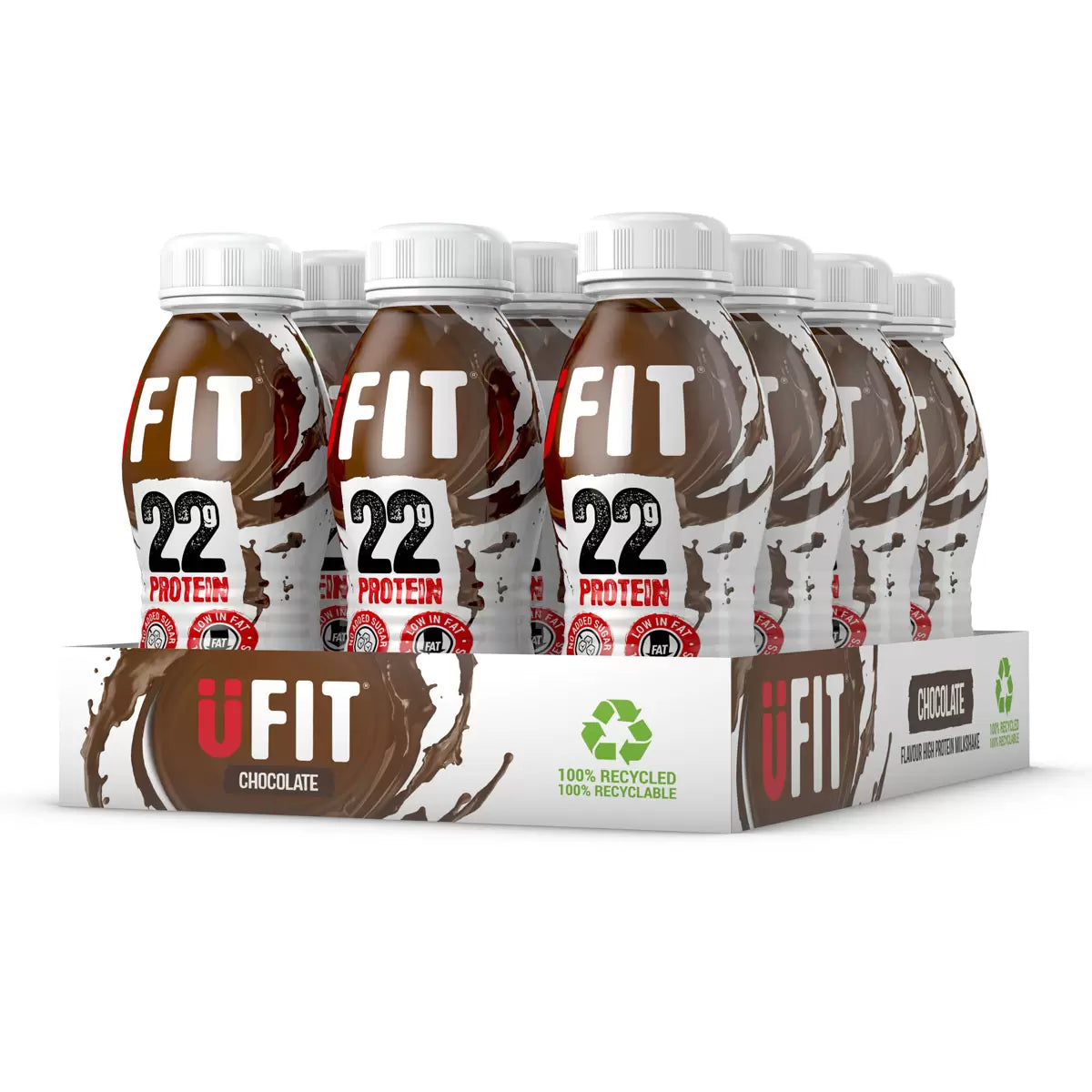 UFIT Chocolate Protein Shake 12 x330ml